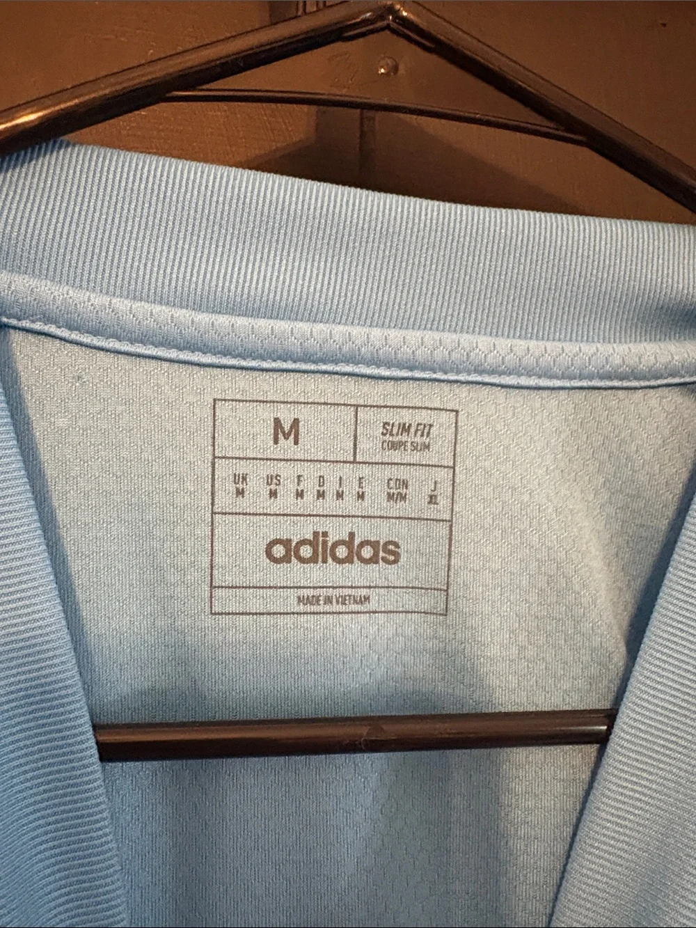 adidas light blue